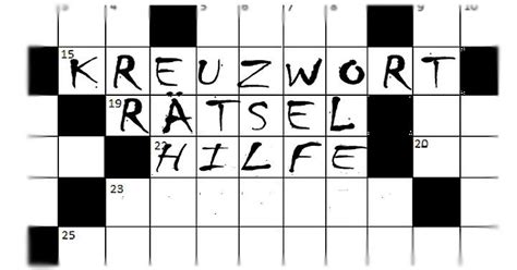 kreuzworträtsel a|Kreuzworträtsel Hilfe 